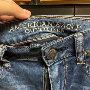 American Eagle Super super stretch skinny jeans, back to school, jeggings